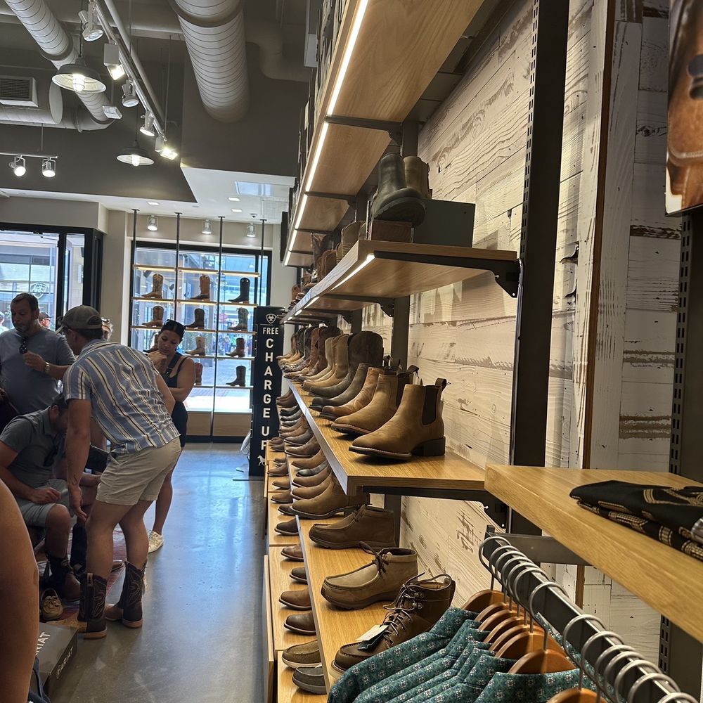 Ariat - Nicely displayed merchandise. - Shoe Stores Near Me - Nashville, Tennessee