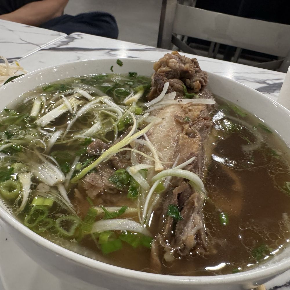 Ox tail and spare rib pho