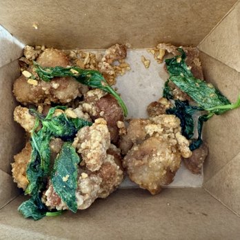 Owl Owl Boba Chick - Oops! My mouth ate before my camera this time! Popcorn chicken with dark meat - Taiwanese Near Me - Glendale, Arizona Owl Owl Boba Chick - Oops! My mouth ate before my camera this time! Popcorn chicken with dark meat - Taiwanese Near Me - Glendale, Arizona