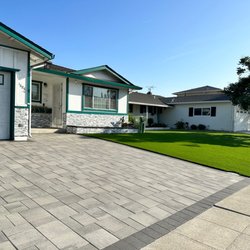 Berryessa Quality Landscape - Artificial turf seamlessly installed and polymer sand applied to pavers.