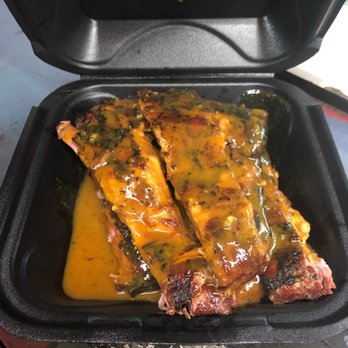 Malson's BBQ - 1/2 Slab of ribs - Southern Near Me - Kingsland, Georgia Malson's BBQ - 1/2 Slab of ribs - Southern Near Me - Kingsland, Georgia