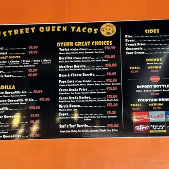 Street Queen Tacos - Menu - Tacos Near Me - Maricopa, Arizona Street Queen Tacos - Menu - Tacos Near Me - Maricopa, Arizona