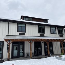 First Lift Coffee - Exterior from the courtyard