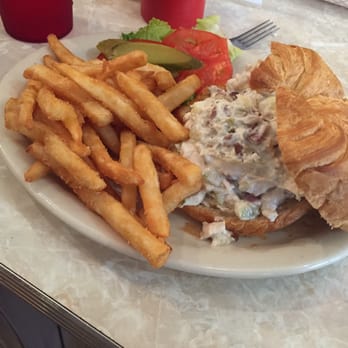 Mel's Hard Luck Diner - Chicken salad. A bit dry but still pretty good. - Diners Near Me - Branson, Missouri