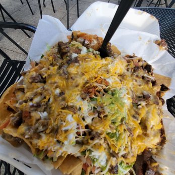 Los Tacos - Nachos barely fit in the box! - Tacos Near Me - Oceanside, California Los Tacos - Nachos barely fit in the box! - Tacos Near Me - Oceanside, California