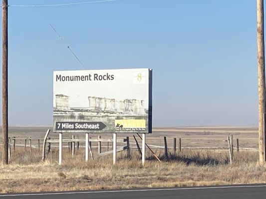 Monument Rocks by null