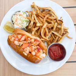 The Fisherman at Long Point - Classic Hot Lobster Roll