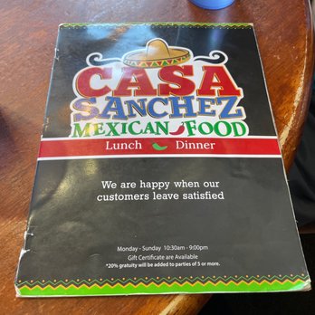 Casa Sanchez 2 - Mexican Near Me - Leadville, Colorado Casa Sanchez 2 - Mexican Near Me - Leadville, Colorado