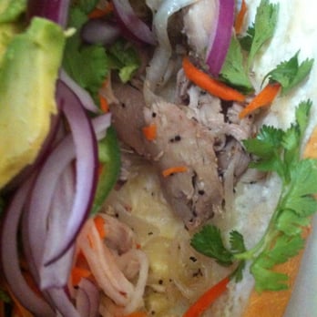 Cha Ca Long Phung - Chicken Banh Mi (ignore the onion and avocado) - Vietnamese Near Me - San Jose, California Cha Ca Long Phung - Chicken Banh Mi (ignore the onion and avocado) - Vietnamese Near Me - San Jose, California