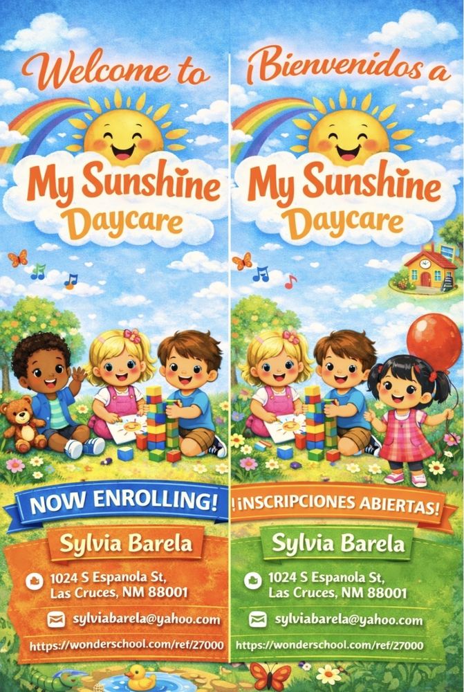 My Sunshine Daycare - childcare center in Las Cruces, NM