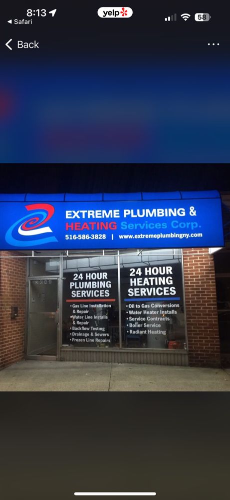 Slide of Extreme Plumbing NY