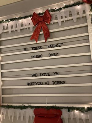 Tobin's Market by null