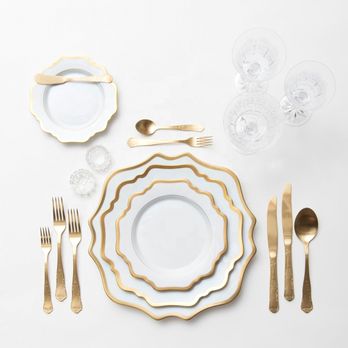 Pyramid Rentals - White Scalloped Collection - Party Equipment Rentals Near Me Pyramid Rentals - White Scalloped Collection - Party Equipment Rentals Near Me
