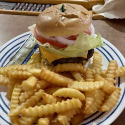 Backstretch Bar & Grill - Best burger and fries in town