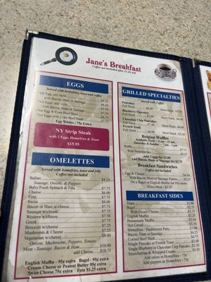 Menu photo 5 Jane's Diner Binghamton, NY Menu photo 5 Jane's Diner Binghamton, NY