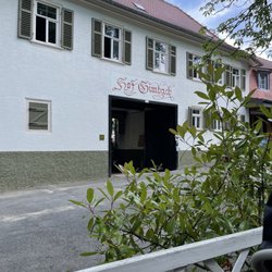 Gimbacher Hof - View from our seat outside