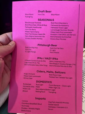 Menu photo 2 Big Jim's Restaurant & Bar Pittsburgh, PA