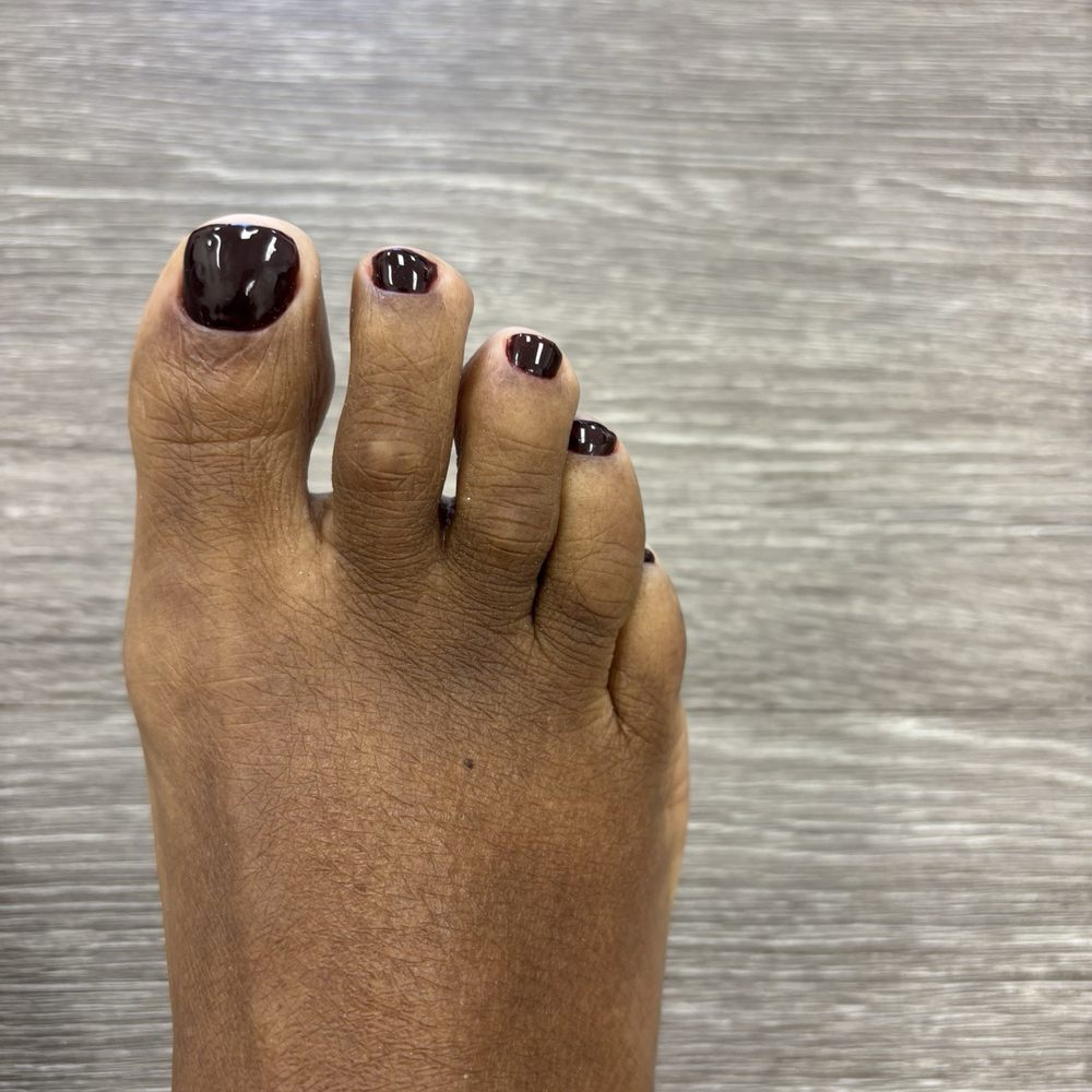 Russian Gel pedicure Russian Gel pedicure