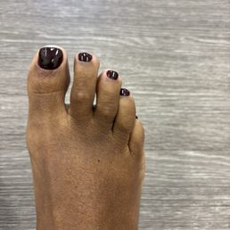 Russian Gel pedicure