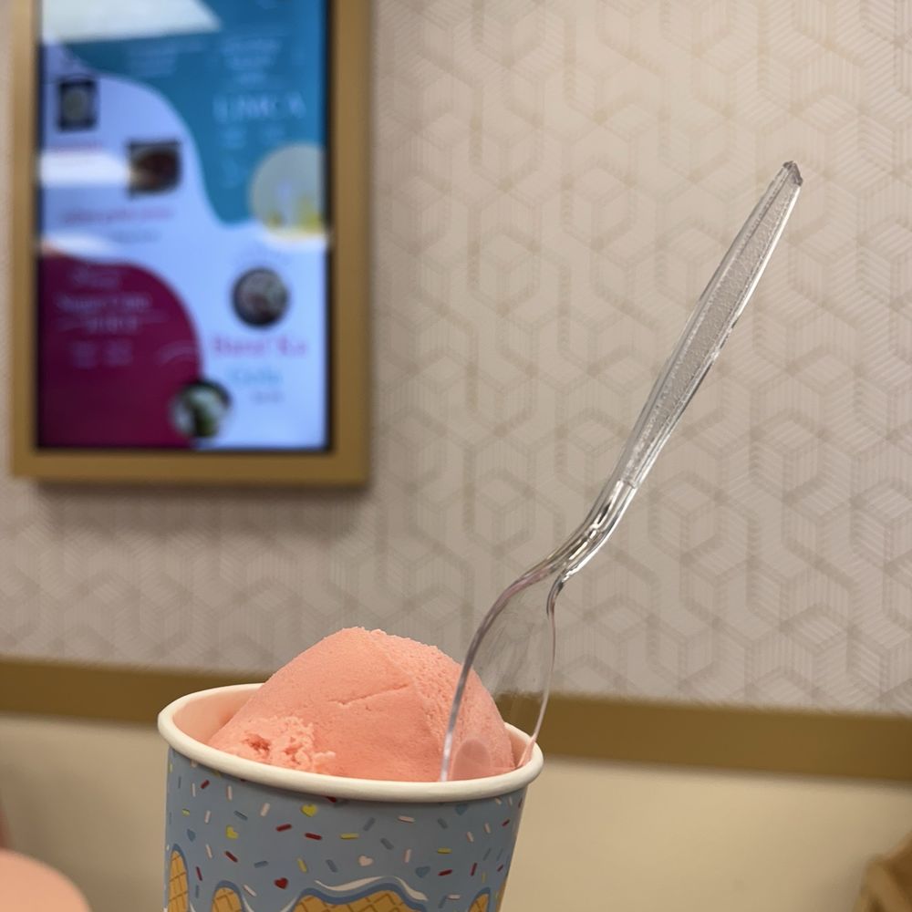 Lychee scoop