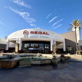 Regal Edwards Long Beach - Fountain was getting ready to dispense water! - Cinema Near Me - Long Beach, California
