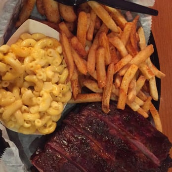 The Original Q Shack - Pork ribs with Mac n cheese, fried and hush puppies! - Barbeque Near Me - Durham, North Carolina The Original Q Shack - Pork ribs with Mac n cheese, fried and hush puppies! - Barbeque Near Me - Durham, North Carolina