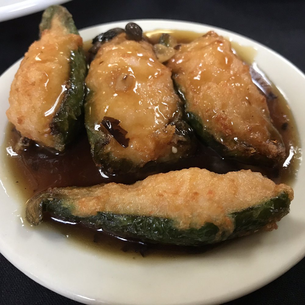 Uncle Yip's Restaurant - Pepper stuffed with shrimp - Dim Sum Near Me - Cincinnati, Ohio Uncle Yip's Restaurant - Pepper stuffed with shrimp - Dim Sum Near Me - Cincinnati, Ohio