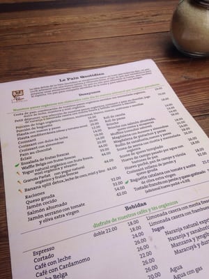Menu photo 6 Le Pain Quotidien Buenos Aires, C