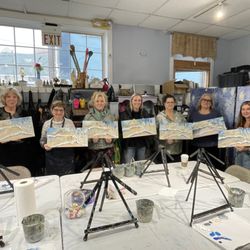 Main Avenue Galleria - Coastal Art Series Workshop. Join us for a fun and exciting art experience.