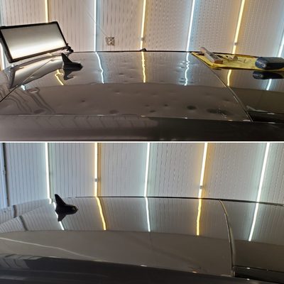 Hail Damage Repair - Hail damage repair involves fixing dents, dings, and other damage caused by hailstorms on vehicles, roofs, or other surfaces. Hail damage repair is important because it helps maintain the structural integrity, appearance, and value of your  vehicle. Addressing hail damage promptly prevents long-term damage and preserves the longevity of your assets.

The Importance of  PDR for Hail-Damaged Cars

Paintless Dent Repair (PDR) is the best solution for repairing hail damage on vehicles. Here’s why it’s so important:

1. Preserves Your Car’s Factory Finish

PDR removes dents without sanding, body filler, or repainting, keeping the original paint intact.

Factory paint is more durable than aftermarket paint, so maintaining it helps prevent future peeling or fading.

2. Cost-Effective Repair

PDR is usually cheaper than traditional body repair because it requires fewer materials and less labor.

Many insurance companies prefer PDR for hail damage since it reduces claim costs.

3. Faster Turnaround Time

Unlike traditional repairs, which can take weeks, PDR can often be completed within a few days, depending on the severity of the damage.

4. Maintains Vehicle Resale Value

Keeping the original paint and avoiding body filler helps preserve the car’s value.

Vehicles with repainted panels often have lower resale value due to concerns about previous repairs.

5. Insurance Coverage & Claims

Hail damage is typically covered under comprehensive insurance.

Most insurance companies approve PDR because it is a more affordable and efficient repair method.

When PDR Might Not Work

If hail damage has cracked or chipped the paint, traditional repair may be required.

Extremely deep dents or damage on body lines might need additional bodywork.

Bottom Line

If your car has hail damage, PDR is the fastest, most cost-effective, and least invasive way to restore it. It keeps your original paint, maintains resale value, and is often covered by insurance.