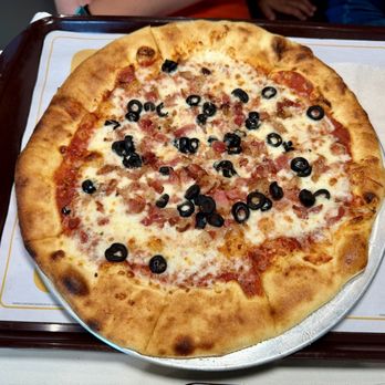 McDonald's - "Cheese Pizza" (w/ bacon bits, olives) - Burgers Near Me - Orlando, Florida
