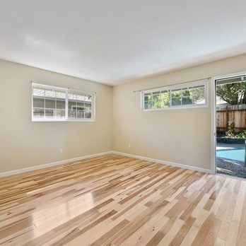Christian's Custom Floors - New hickory floors in bedroom - Flooring Near Me Christian's Custom Floors - New hickory floors in bedroom - Flooring Near Me