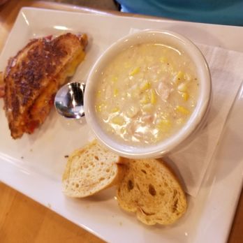 Schlafly Bottleworks - Grilled Cheese and Corn Chowder - Brewpubs Near Me - Maplewood, Missouri Schlafly Bottleworks - Grilled Cheese and Corn Chowder - Brewpubs Near Me - Maplewood, Missouri