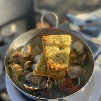 Moss Beach Distillery - Steamed Manila clams - Seafood Near Me - Moss Beach, California