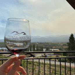 Great views and great wine