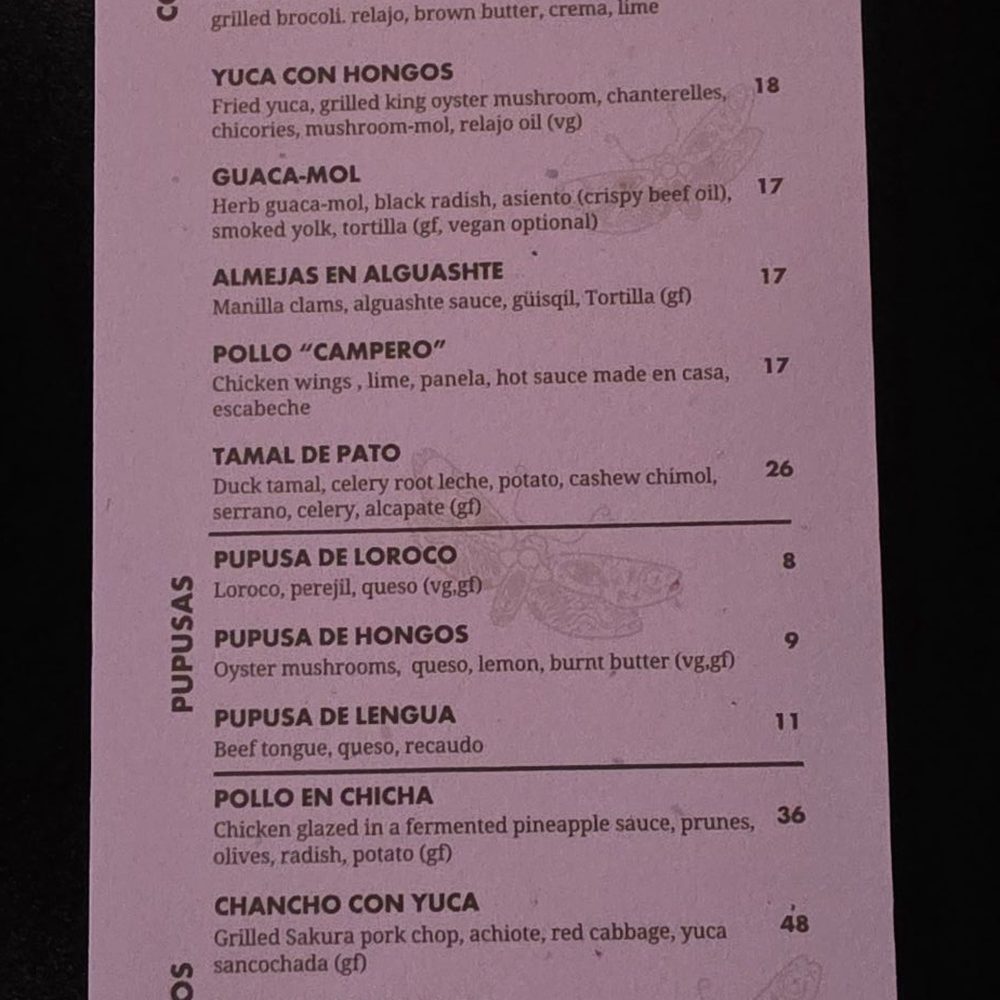 Popoca Oakland - Front of menu for food - Salvadoran Near Me - Oakland, California Popoca Oakland - Front of menu for food - Salvadoran Near Me - Oakland, California