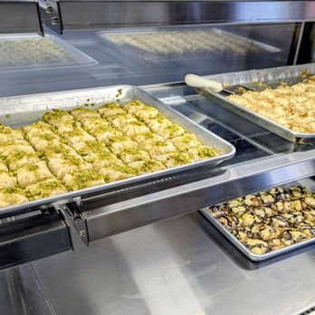 Anatolia - We had been doing pretty well on the diets until we saw these cases up front . . . - Mediterranean Near Me - Albuquerque, New Mexico