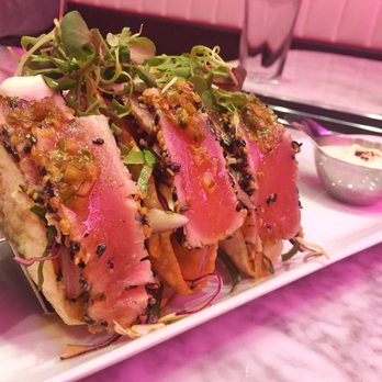Deville Dinerbar - Ahi tuna taco: must. Try. Please. - Diners Near Me - Montreal, Quebec