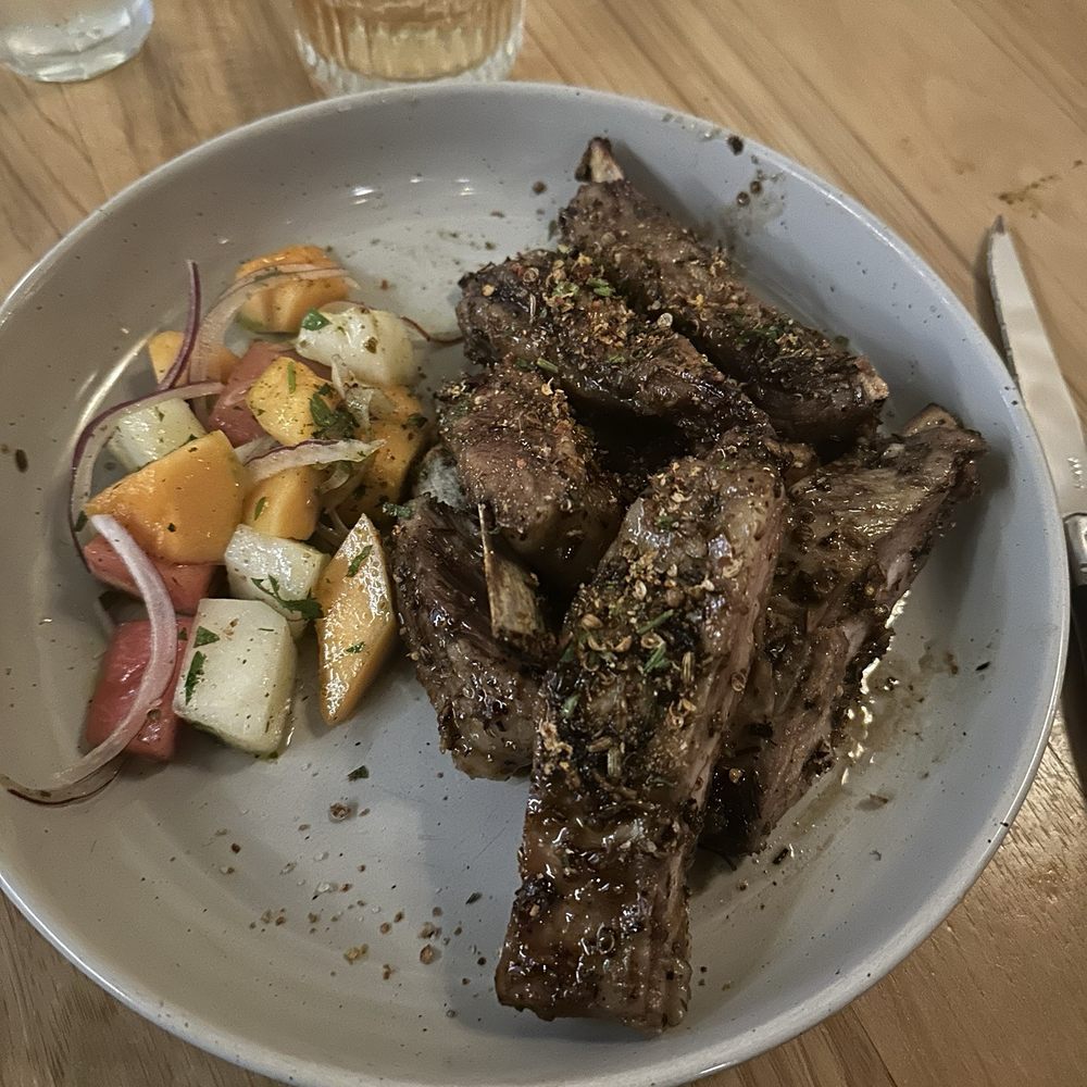 First & Last - This was my dish, the lamb ribs. OMG. So delicious. I shared it - Italian Near Me - Phoenix, Arizona