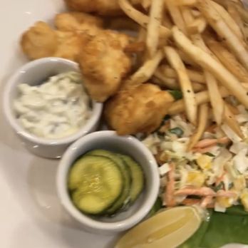 Bazille - Halibut and chips - New American Near Me - Canoga Park, California Bazille - Halibut and chips - New American Near Me - Canoga Park, California