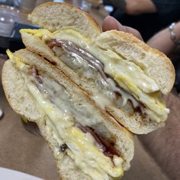 Pork roll egg Egg & Cheese Sandwich add Hash Browns