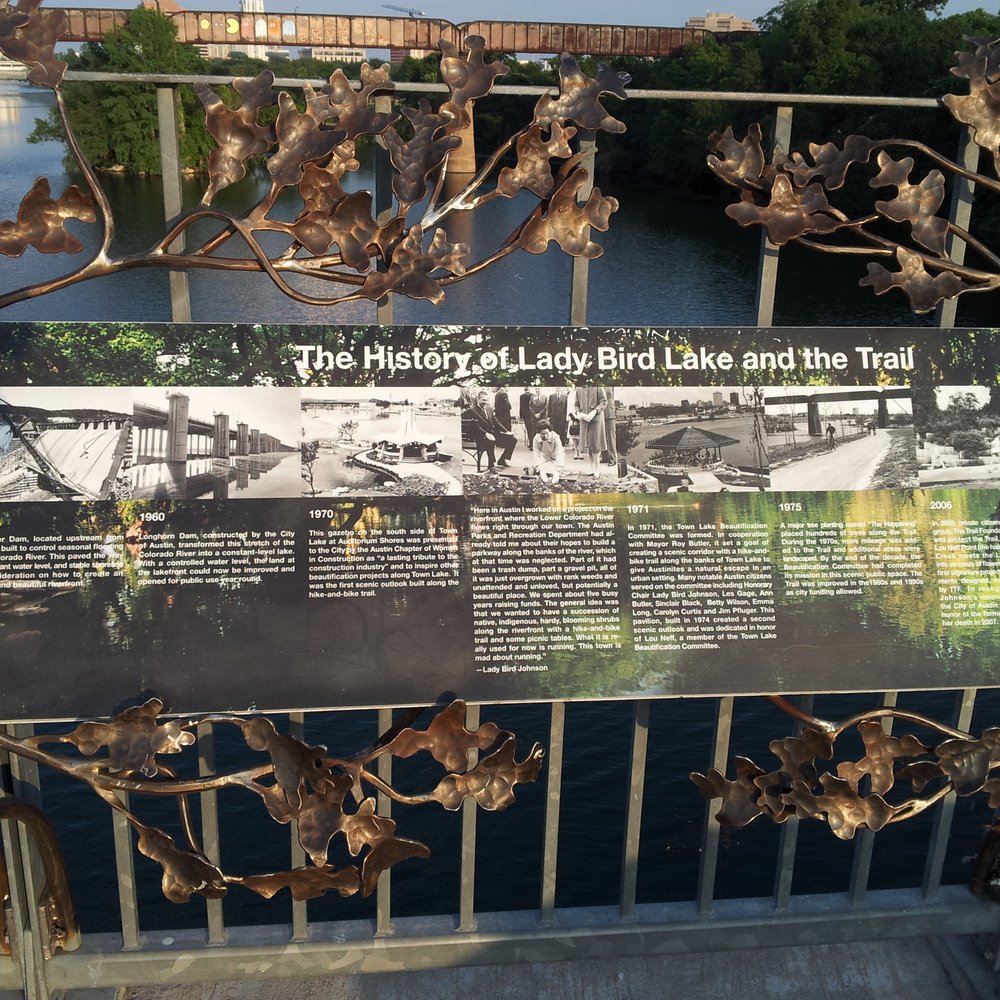 Pfluger Pedestrian Bridge - History of trail - Landmarks & Historical Buildings Near Me - Austin, Texas Pfluger Pedestrian Bridge - History of trail - Landmarks & Historical Buildings Near Me - Austin, Texas