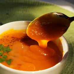 Au Fil des Saisons - Velouté de patates douces et carotte