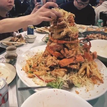 South Garden - lobster tower with french fries - Chinese Near Me - Quincy, Massachusetts South Garden - lobster tower with french fries - Chinese Near Me - Quincy, Massachusetts