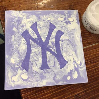 Kiln It - Tile with the Yankee logo, to be put on the kiln it wall - Arts & Crafts Near Me - Albuquerque, New Mexico