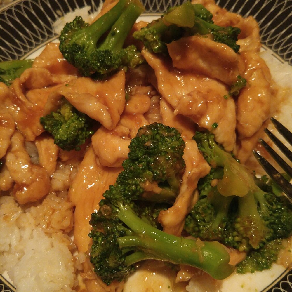 New Asian Kitchen - Chicken Broccoli over white rice. - Chinese Near Me - Massapequa, New York New Asian Kitchen - Chicken Broccoli over white rice. - Chinese Near Me - Massapequa, New York