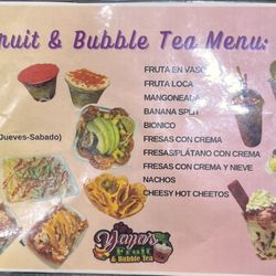 Yaya’s Fruit & Bubble Tea - More goodness oh my!!