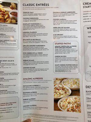 Menu photo 3 Olive Garden Italian Restaurant Montclair, CA