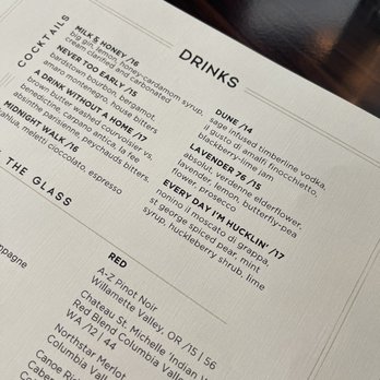 Silver Cloud Hotel Tacoma Point Ruston Waterfront - Drink menu. - Hotels Near Me - Tacoma, Washington