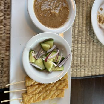 Vegan Thyme - Tofu Satay - Thai Near Me - Newbury Park, California Vegan Thyme - Tofu Satay - Thai Near Me - Newbury Park, California